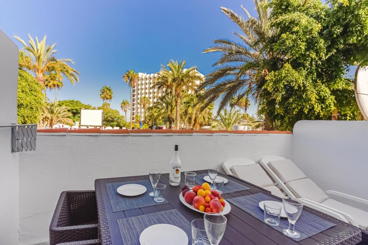 Fantastic Large Studio In Front Of Beach Heated Pool Wifi Arona  Exterior foto