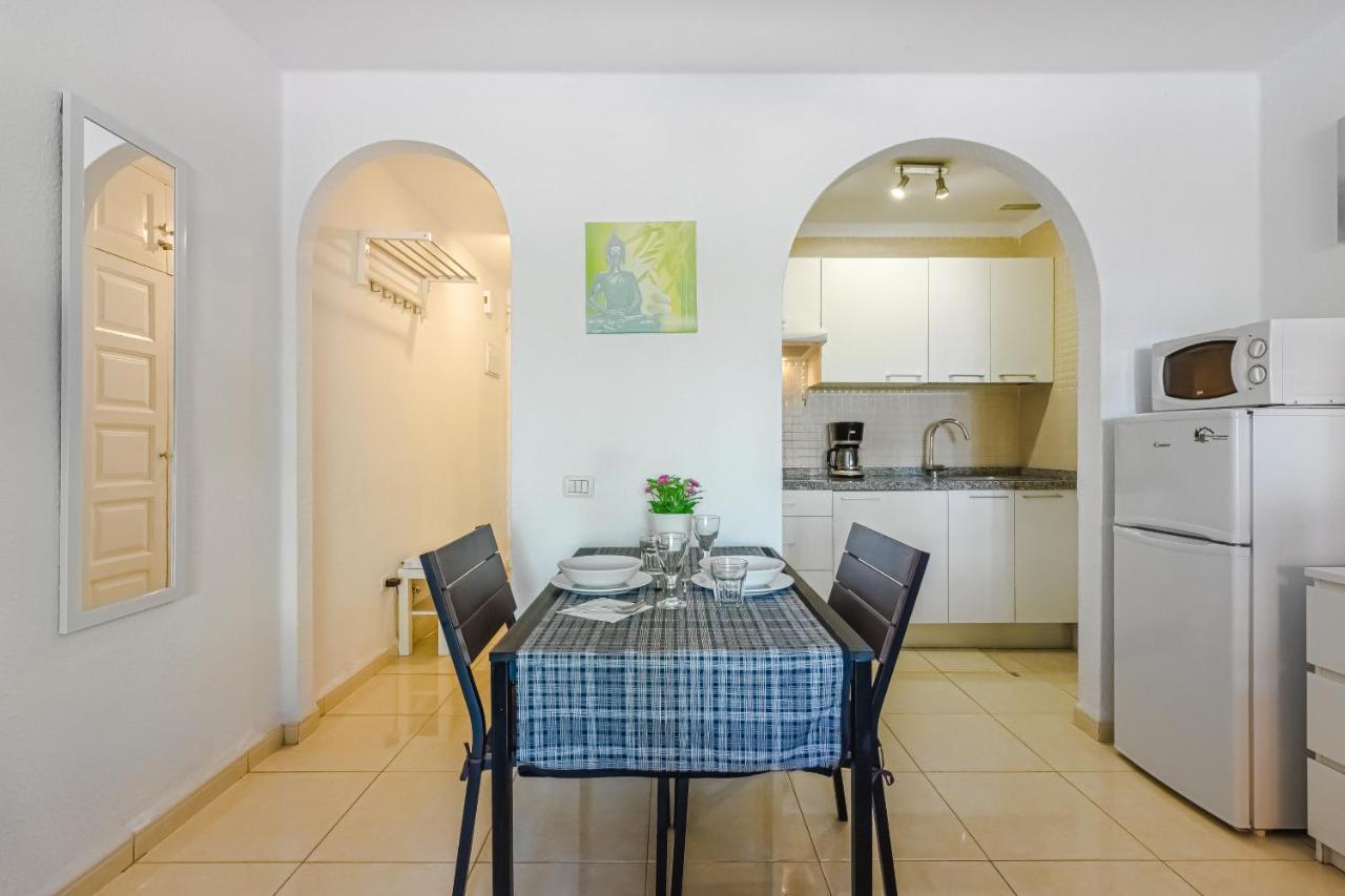 Fantastic Large Studio In Front Of Beach Heated Pool Wifi Arona  Exterior foto
