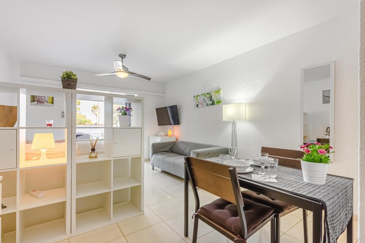 Fantastic Large Studio In Front Of Beach Heated Pool Wifi Arona  Exterior foto