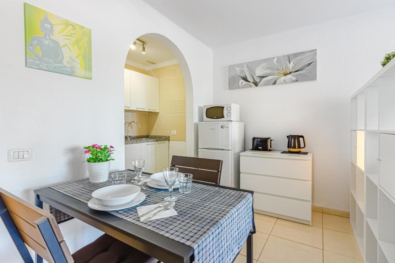 Fantastic Large Studio In Front Of Beach Heated Pool Wifi Arona  Exterior foto